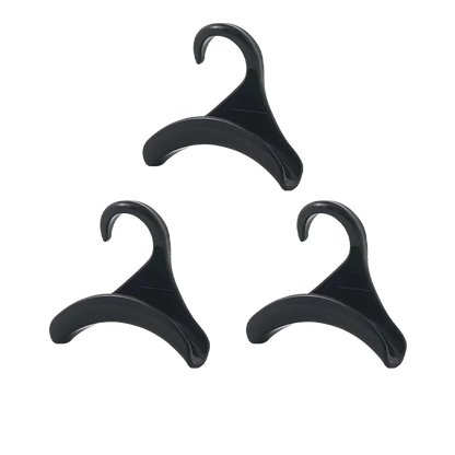 3-20pcs Widen Plastics Hanger Connection Hook Stackable Space Saving Storage Multifunctional Bag and Hat Hanging Rack
