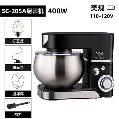 5L Stand Mixer – 3-in-1 Multifunctional Kitchen Machine with Dough Hook, Beater & Whisk,1000W Powerful Motor for Baking/Cooking