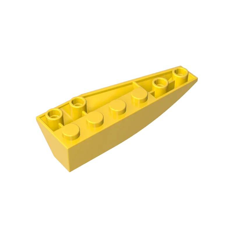 Gobricks 10PCS 41765 Bricks Wedge Curved Inverted 6 x 2 Parts Left Compatible MOC Building Block Adult Kids DIY Education Model