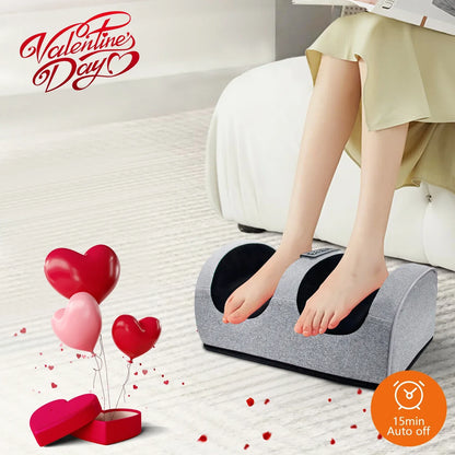 Foot massage machine Foot kneading foot leg massager electric heating home leg machine Christmas gifts, Valentine's Day gifts, M