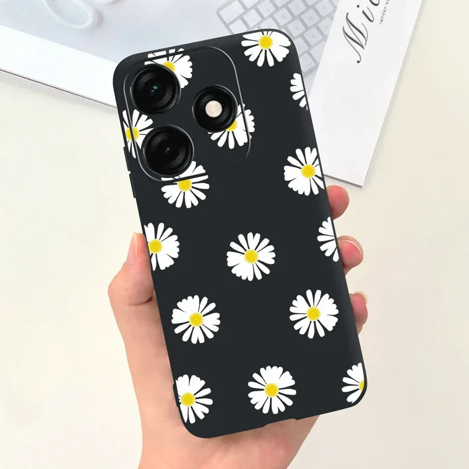 For Tecno Spark 20 Case Spark 20C BG7n Prety Girls Butterfly Painted Phone Case For Tecno Spark 20 Pro Spark20 C Soft TPU Fundas