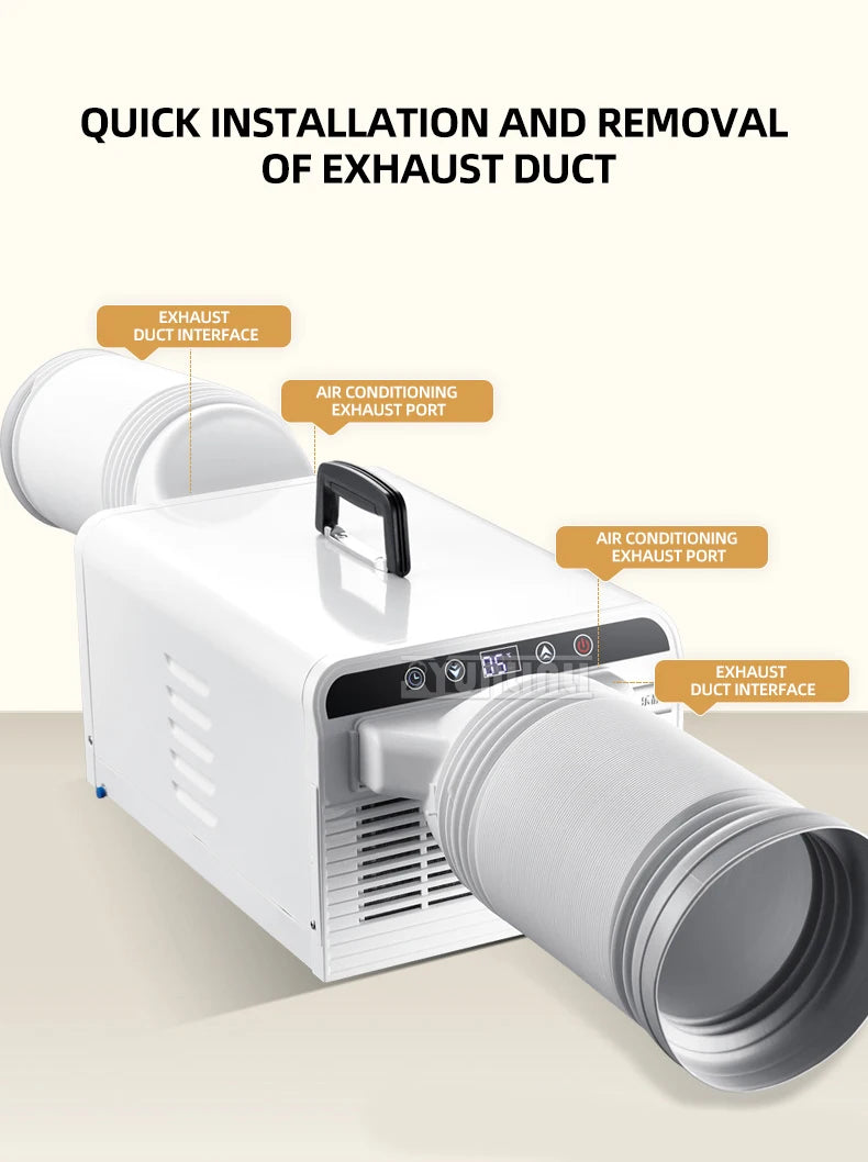 Pet Cooler Drainage-free Mobile Air Conditioner 2500BTU Portable Air Conditioner 2025 Summer