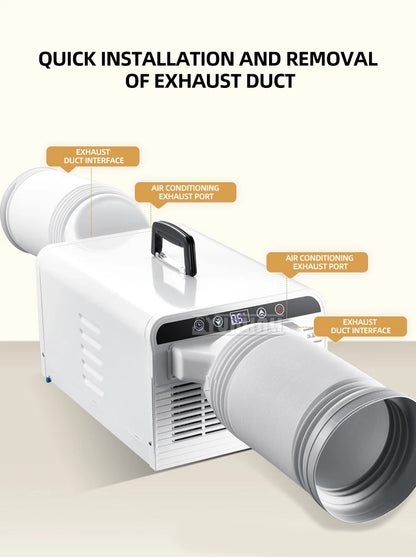 Pet Cooler Drainage-free Mobile Air Conditioner 2500BTU Portable Air Conditioner 2025 Summer
