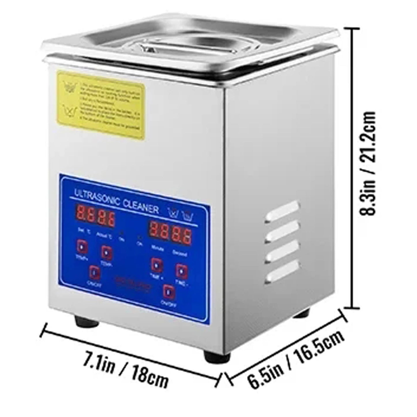 VEVOR 1.3L 2L 3L 6L 10L 15L 22L 30L Ultrasonic Cleaner Lave-Dishes Portable Washing Machine Diswasher Ultrasound Home Appliances