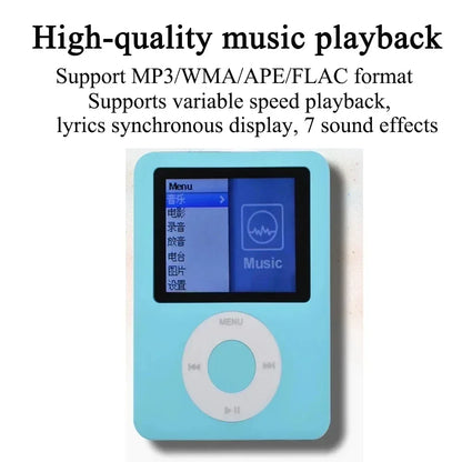 4/8GB Portable Mini MP3/MP4 Player Touch Key Walkman with Video Radio Classic HiFi Music Player Sound Can Be Played Externally
