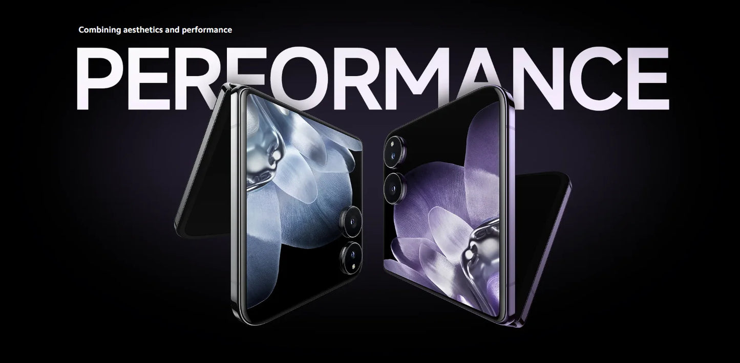Global Version Xiaomi MIX Flip Leica 50MP Camera 4780mAh 67 W 12GB 512GB Snapdragon 8 Gen 3 Hyper Charger 6.86" 120Hz Display