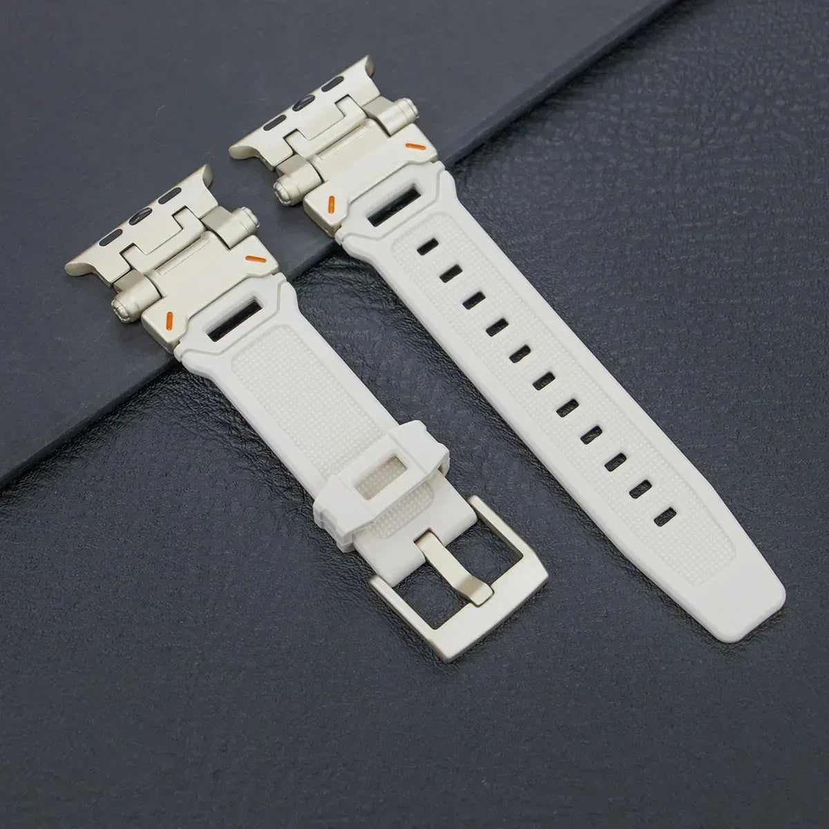 Silicone Sport Band for Apple Watch Ultra 49mm 45mm 42 44mm Rubber Strap for iWatch Series 9 8 7 se 6 5 4 ultra 2 49 Correa