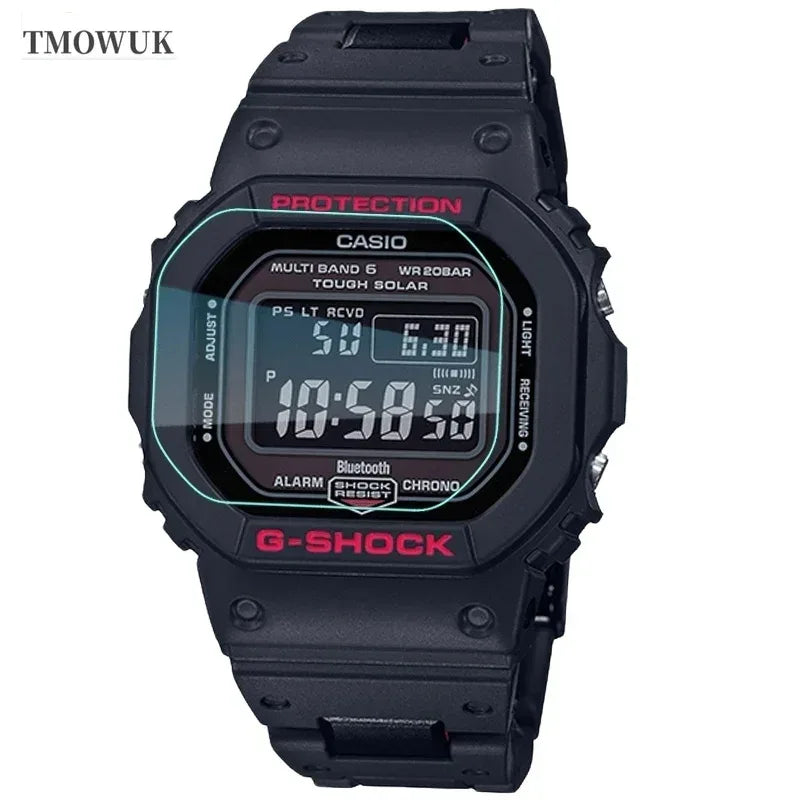 Ultra-Thin 9H Tempered Glass, Minimalist Design Meets Maximum Protection For Casio DW-5035 DW 5600 GW-B5600 GW M5600