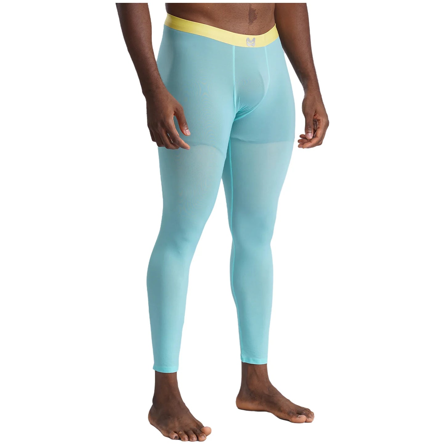 Men's Clothings Gym Pants Bulge Pouch Seamless Stretchy Tights Sweatpants Silky Yoga Pants Fitness Leggings Sports Cycling Pants