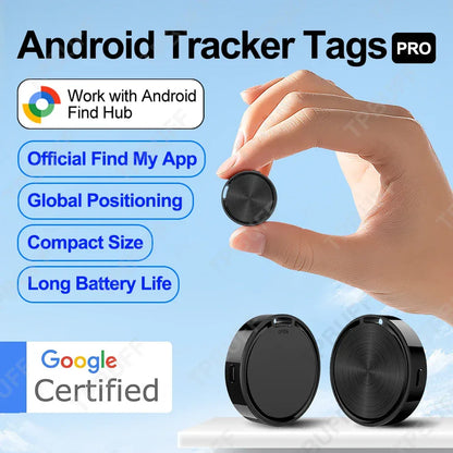 Bluetooth Gps Tracker Android Google Find My Device Anti-Lost Wallet Gps Tracker Airtag Holder Smart Home Products Smart Life