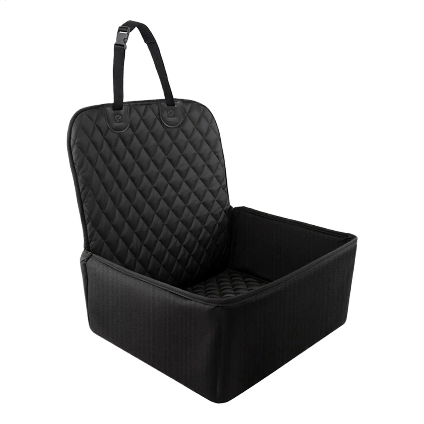 Dog Car Seat Puppy Booster Seat for Car Front Seat with Storage Pockets Pet Booster Car Seat for Small to Medium Dog