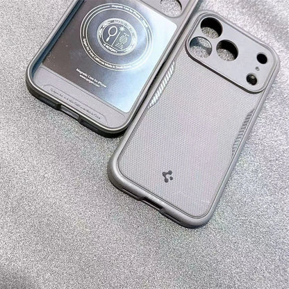 Spigen Rugged Armor MagFit for For Magsafe For iPhone 17 Pro Max 17 Air Magnetic Case Wireless Charging Shockproof Matte Cover