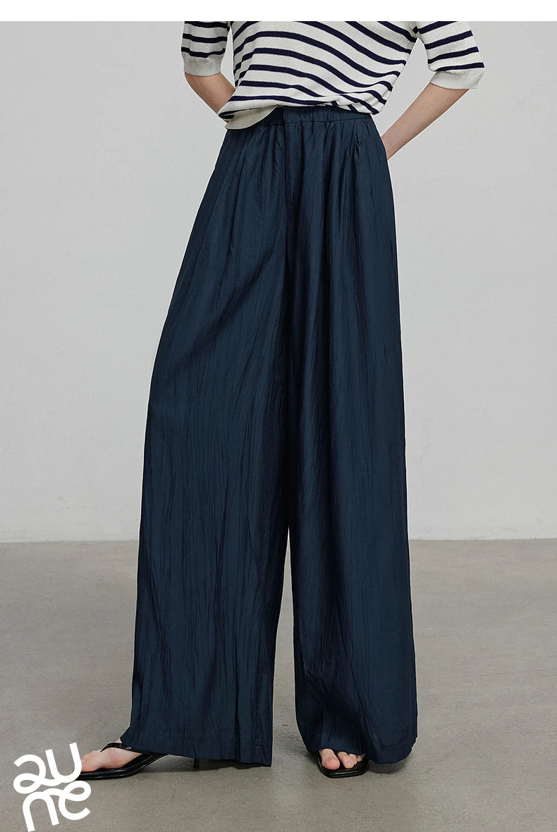 TOYOUTH Women Casual Pants 2025 Summer New Long Pants 8527002