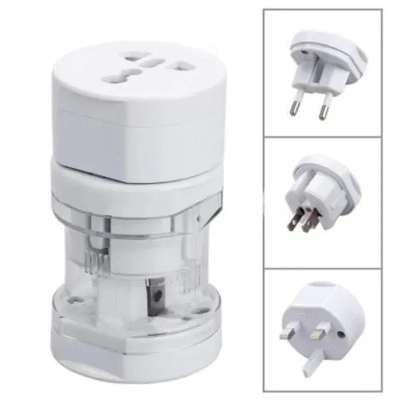 Global Plug Adapter Cylindrical International Travel Converter European United States Travel Plug Converter Electric Appliance