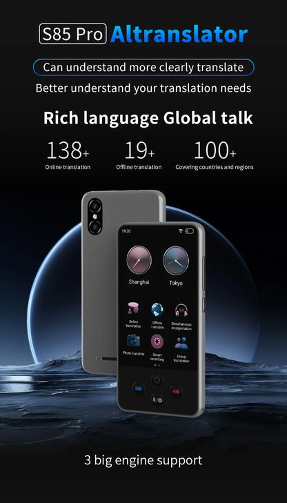 Language Translator Device Support 138 traductor de idiomas en tiempo real Translation AI Translator with ChatGPT Translator