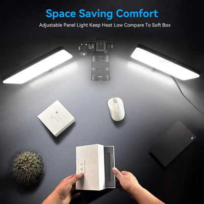 Video Led Light Photography Selfie Dimmable Video Fill Light for Photo Studio Live Stream Fill Lamp for Tiktok Youtube