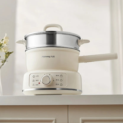Joyoung Small Split-Type Electric Pot - Household/Dorm, Multi-Function Non-Stick Hot Pot