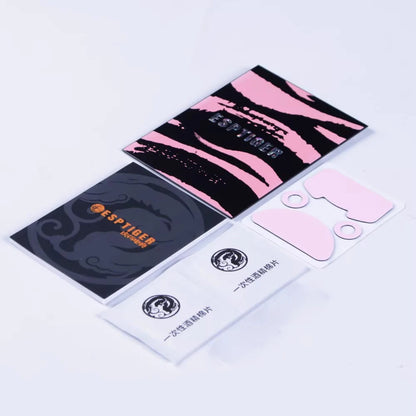 ESPTIGER ICE Mouse Skates for Razer Viper V4 Pro High Purity PTFE Mouse Feet 2.5D Edge Glides Curve Edge