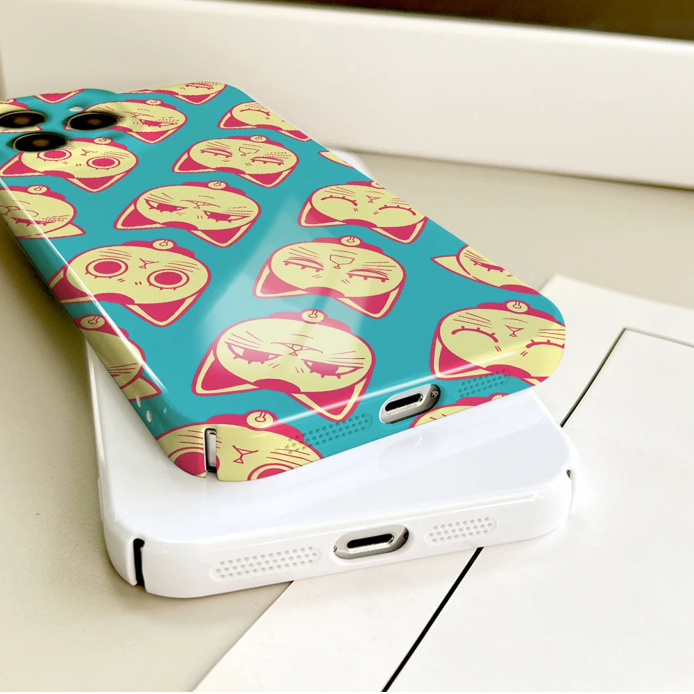 ANIME d-Dandadan t-turbo baba Granny Phone Case For IPhone 16 15 14 13 12 11 Plus Pro Max Mini Glossy HD Hard Cover Film Shell