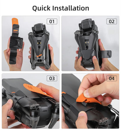 Sunnylife Propeller Holder For DJI Mavic 3/3 Pro/3 Classic Propeller Stabilizer Bracket Protective Belt Fixing Mount Drone Parts