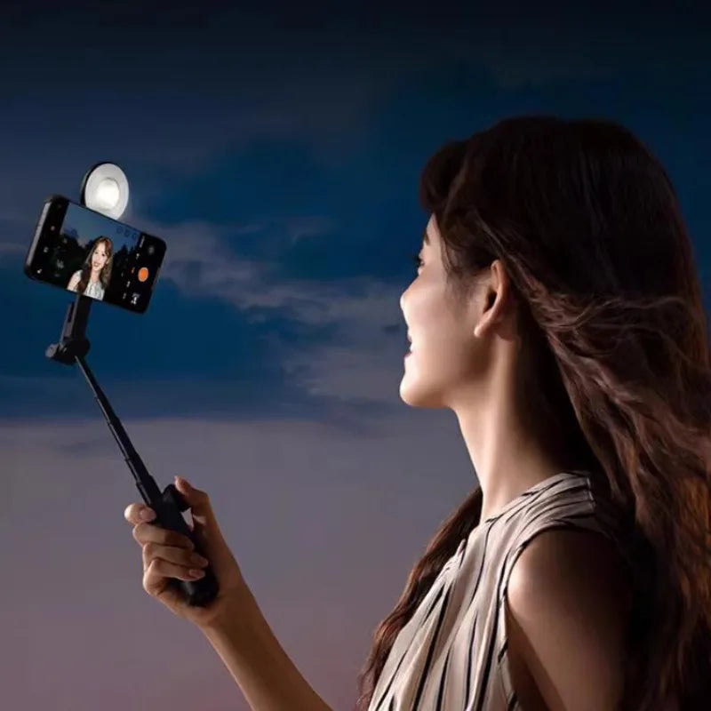 For Oppo Hasselblad Professional Magnetic Flash Light Super Brightening Unique One Click Exposure Continuous Flashing CCD Style