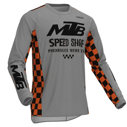 2026 New 3D Printed Mountain Bike Sports T Shirt Off Road Long Sleeve Motorcycle Sportswear Quick Dry Fabric for Race Cycling