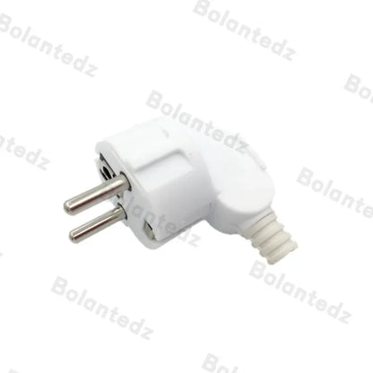 EU Plug Adapter 16A Male Replacement AC Outlets Rewireable Schuko Electeic Socket Euro Connector For Power Extension Cable