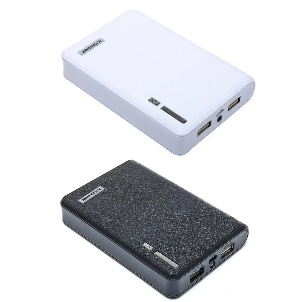 USB 4*18650 Power Bank Battery Box for Mobile Phone Charger DIY Shell Case 18650 Battery Storage Box Holder 4 Slot
