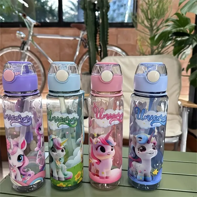 23.67oz Cute & Durable Space Cup BPA-Free High Temperature Resistant Portable Water Bottle for Outdoor Activities Perfect Gift