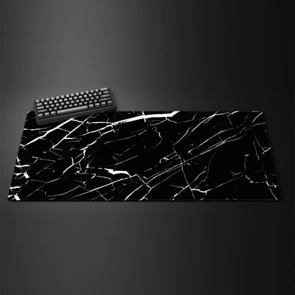 Marble Texture Mouse Pad New Large Computer Office Game Table Mats XXL 90x40 Rubber Anti-slip Gaming Keyboard Mat Long Desk Pads