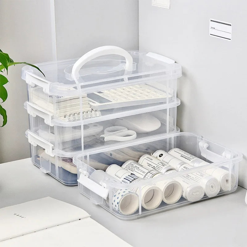 Storage organizer box, storage container, tool classification box, toy small particle parts compartmentalized drawer