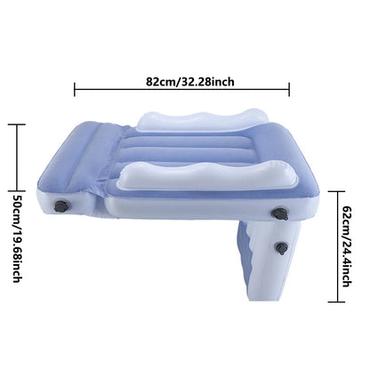 Inflatable Toddler Airplane Bed - Inflatable Kids Air Plane Bed Airplane Seat Extender for Toddlers Flight Sleep