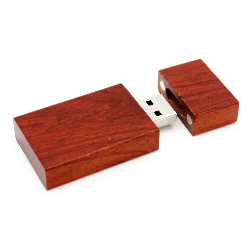 JASTER Wooden USB Flash Drive Red Wood Pendrive 64GB 16GB 32GB 4GB 8GB Creativo U Disk Memory Stick Wedding Gift Custom Logo