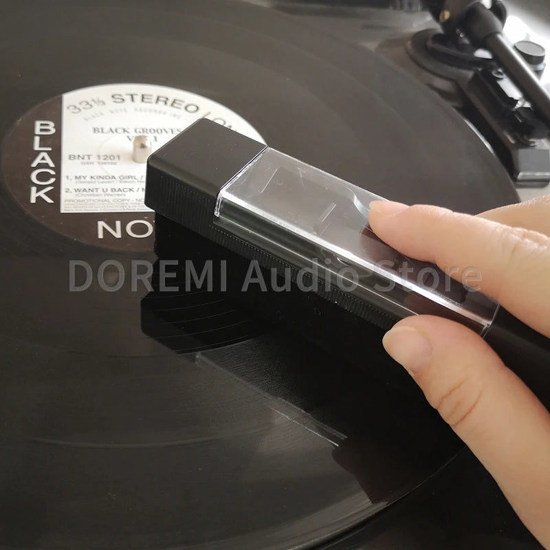 6 Pcs Anti Static LP Vinyl Record Cleaner Dust Remover Brush Turntable Cleaning Solution Stylus Cleaning Gel Player Cleaning Kit