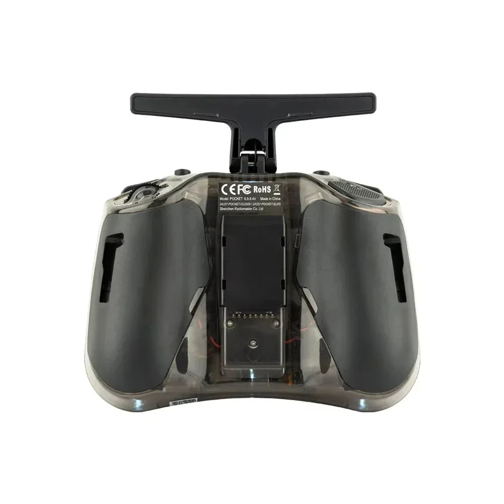 Radiomaster Pocket EdgeTX 2.4G Radio Controller FCC LBT (Mode2 Left-handed Throttle ) CC2500 / ELRS Hall Gimbal Transmitter