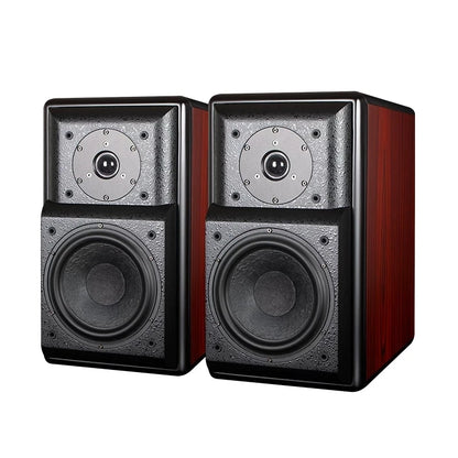 Winner TD-3 Hi-Fi Passive Bookshelf Speakers, 2.0 Stereo Wooden Enclosure Audiophile System for Home Audio