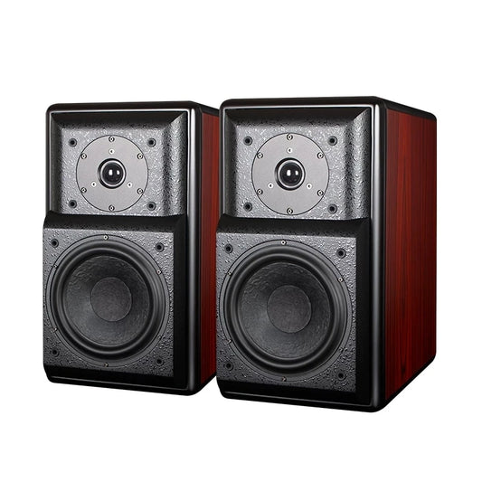 Winner TD-3 Hi-Fi Passive Bookshelf Speakers, 2.0 Stereo Wooden Enclosure Audiophile System for Home Audio