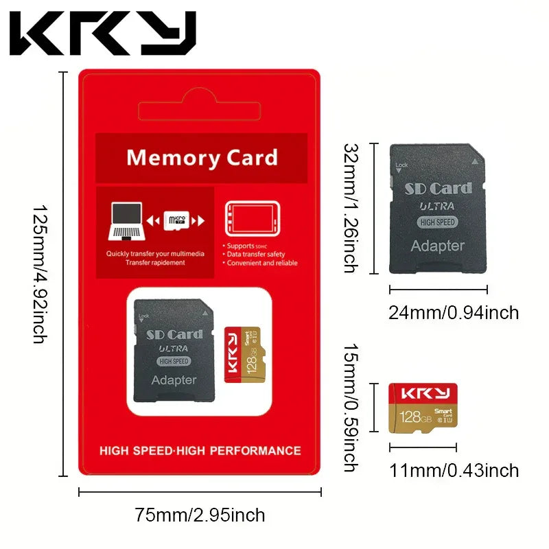 Micro Memory SD Card 128GB 100GB SD Card SD/TF Flash Card 32GB 64GB Class 10 Memory Card For Phone