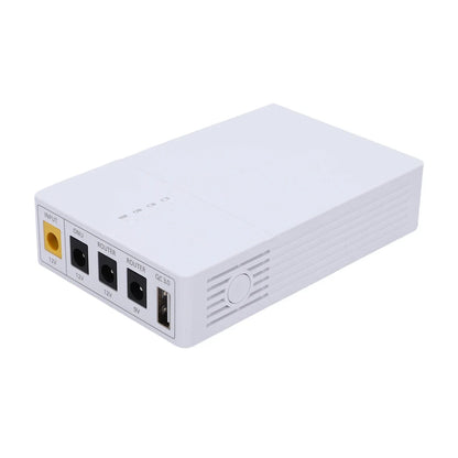 Mini UPS Battery Backup 13500mAh Portable Rechargeable USB DC Backup Power 5V/9V/12V Uninterrupted Power Supply Emergency Power