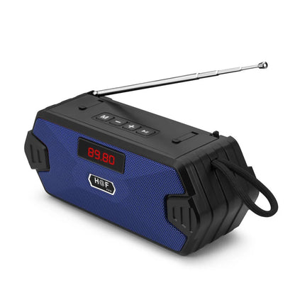 Portable Wireless Speaker Bluetooth-compatible Outdoor USB Speakers With FM Radio For Receiver AUX TF MP3 LoudspeakerPhone PC