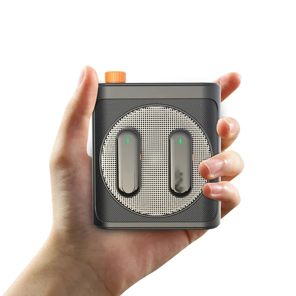 Mini Wireless Megaphone Speaker With Lavalier microphone Portable Voice Amplifier for Teachers, Elderly, Tour Guides, Coaches,