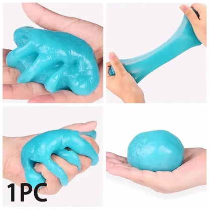 1pc Dedusting Gel Car Interior Cleaning Magic Clay Household Keyboard Desktop Cleaning Gel Tool Car Cleaning Accessories