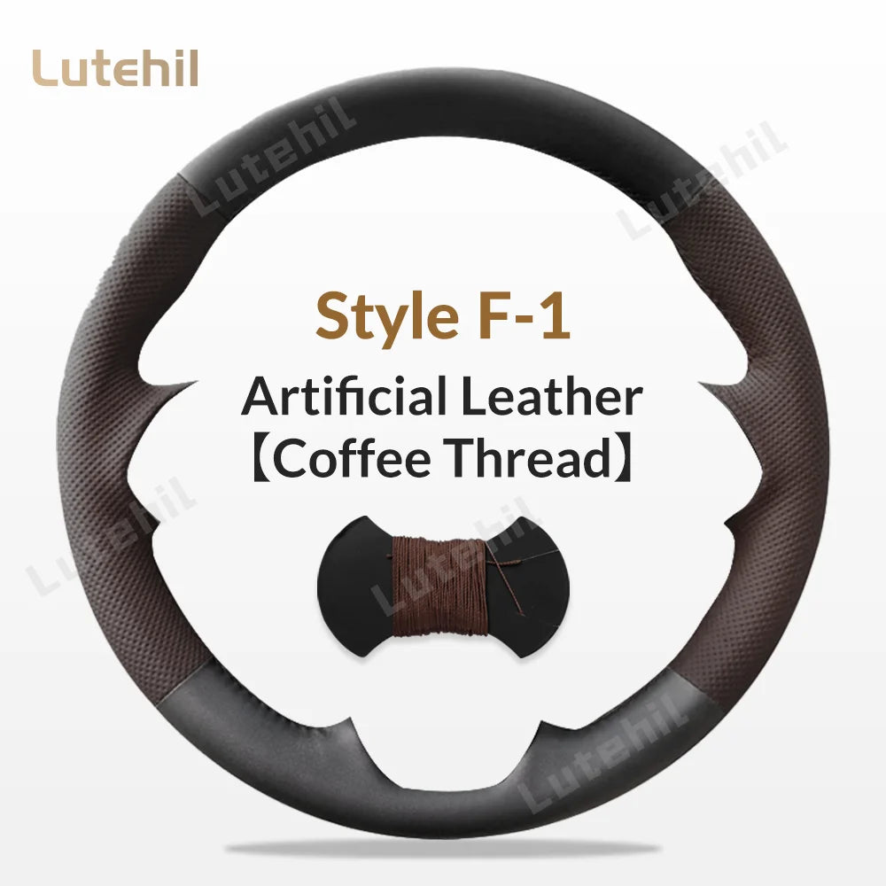 For Seat Ibiza 2004 2005 2006 Custom Car Steering Wheel Braid Cover Hand Sewing DIY Artificial leather Suede Car Accessories by PDG ibma