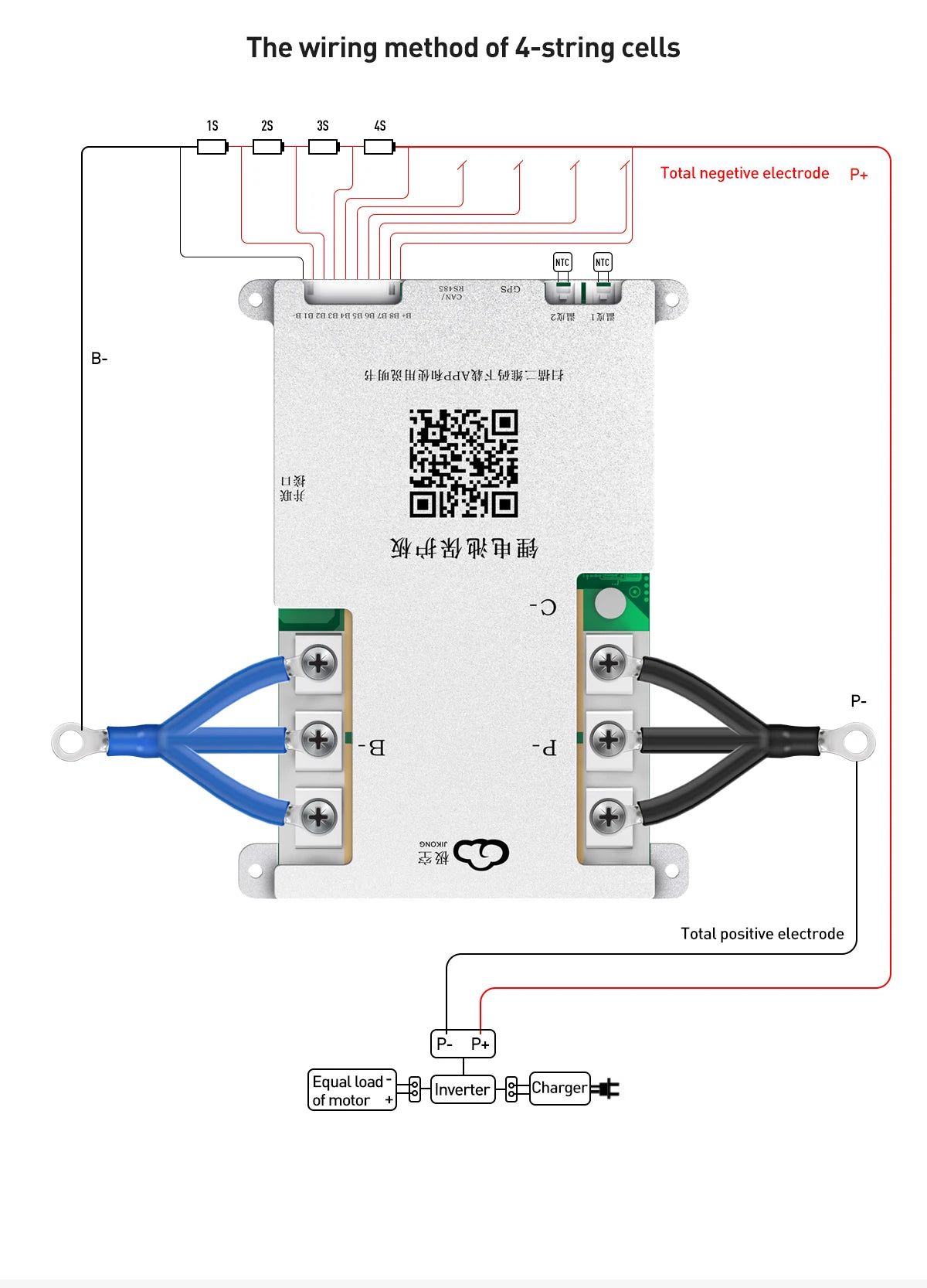Jikong JK BMS 3s 4s 5s 6s 7s 8s 100A 200A 300A Smart Lifepo4 Li-ion Active Balance Lithium 12V 24v With RS485 CAN Bluetooth Heat