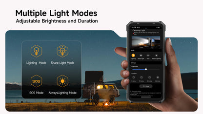 Ulefone RugKing 5 Pro 20000mAh Rugged Phone Android 16 16GB+256GB IP68/IP69K Waterproof Smartphone 6.78 FHD+ Night Camera 4G