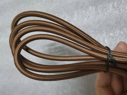 2m AC 220-250V EU Power Cord with Switch Fabric Covered Electrical Power Cable For DIY Table Lamp Cord