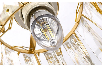 Nordic Modern K9 Crystal Ceiling Lights Indoor Ceiling Lamp Hallway Stairs  Bedroom Lustre Dining Room Fixtures Home Decor
