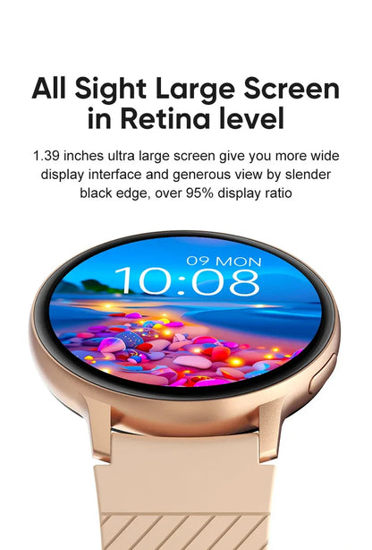 LIGE Bluetooth Call Smart Watch Women Custom Dial Watches Men Sport Fitness Tracker Heart Rate Smartwatch For Android IOS 2025