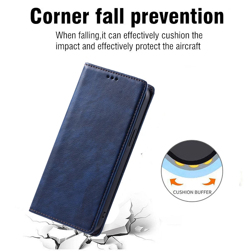 Phone Holster For Vivo IQOO Z10 Turbo Pro Case Etui IQOO Z10 Turbo Cover Wallet Flip Leather IQOO Case 5G Z10 Turbo+ Turbo Plus