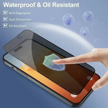 1-5Pcs Full Cover Privacy Screen Protector For iPhone 16 15 13 11 14Pro Max Anti Spy Tempered Glass For iPhone X XS Max XR by PDG ibma